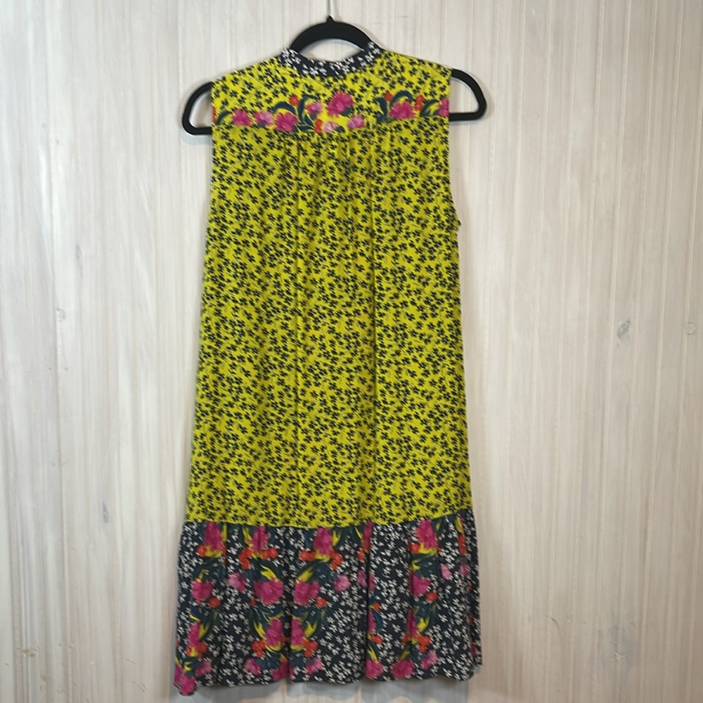 SALONI RUFFLE TILY DRESS SILK 6 - Picture 5 of 6